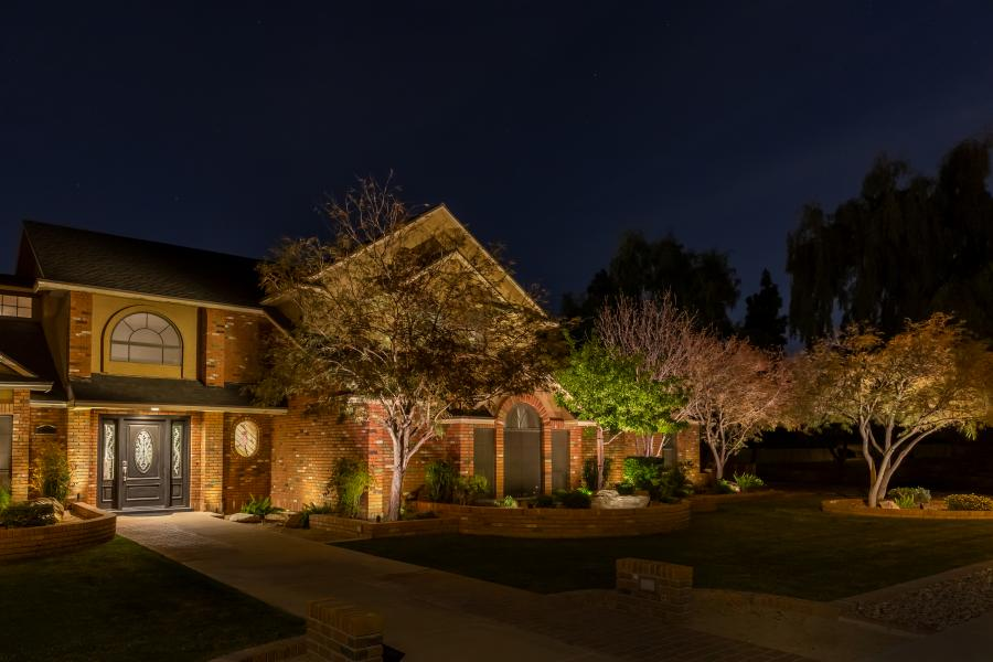 Sydney landscape lighting